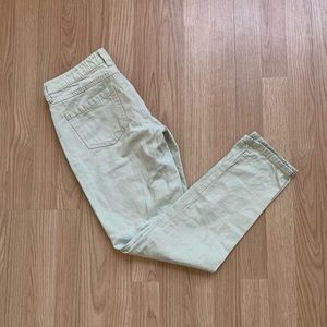 Pilcro Hyphen mint green pants